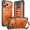 SUPCASE UB Grip Apple iPhone 18 Pro / 17 Pro Hoesje MagSafe Kickstand Oranje