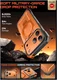 SUPCASE UB Grip Apple iPhone 18 Pro Hoesje MagSafe Kickstand Oranje afbeelding 2