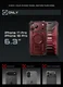 SUPCASE UB Grip Apple iPhone 18 Pro / 17 Pro Hoesje MagSafe Kickstand Burgundy afbeelding 5