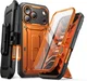 SUPCASE UB Pro iPhone 18 Pro / 17 Pro Hoesje Full Protect Kickstand Oranje