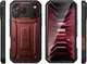 SUPCASE UB Pro iPhone 18 Pro / 17 Pro Hoesje Full Protect Kickstand Burgundy afbeelding 10