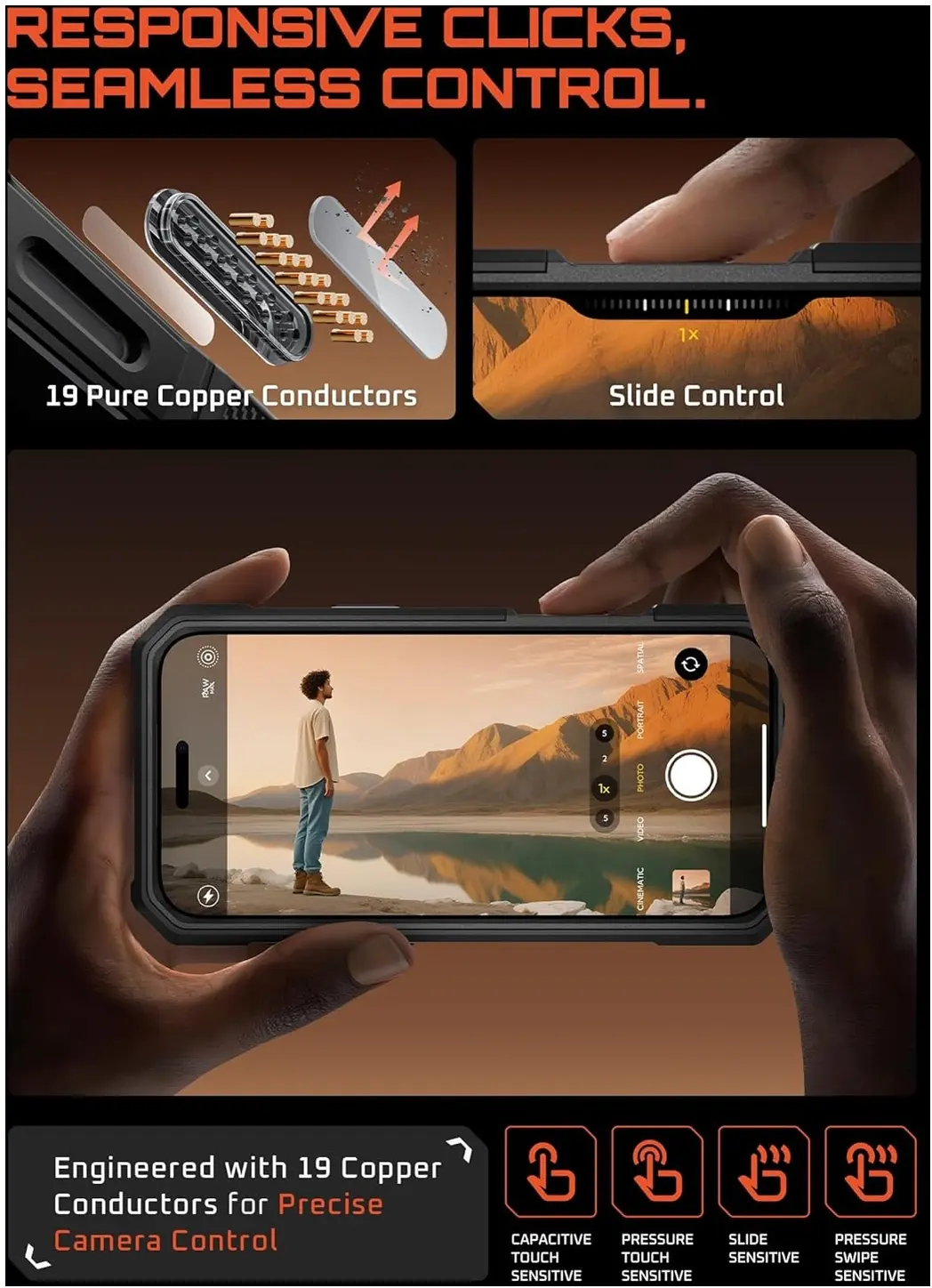 SUPCASE UB Grip Apple iPhone 18 Pro Hoesje MagSafe Full Protect Zwart afbeelding 6