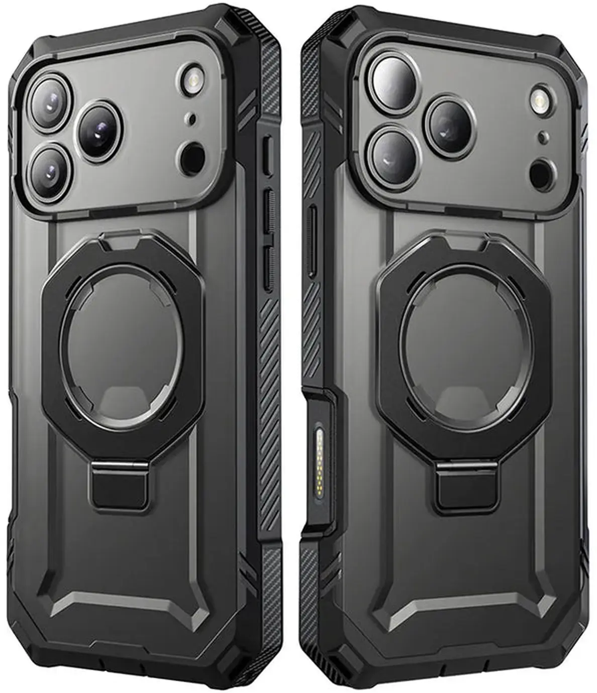 SUPCASE UB Grip Apple iPhone 18 Pro Hoesje MagSafe Full Protect Zwart afbeelding 9