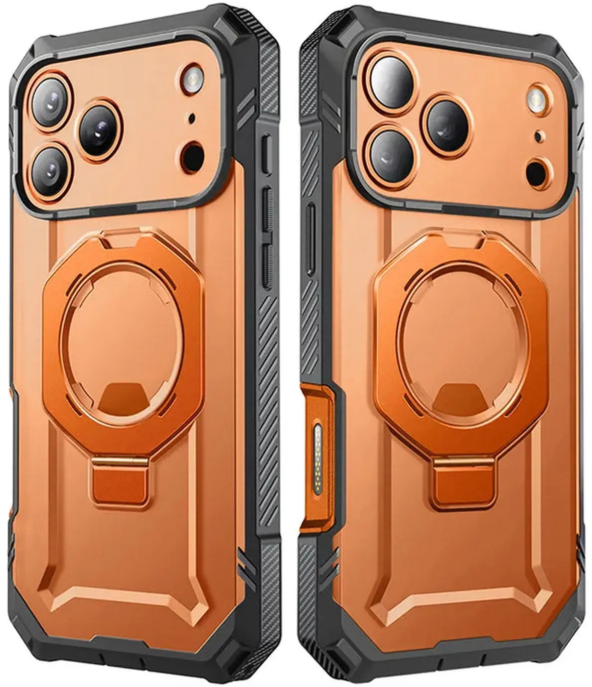 SUPCASE UB Grip Apple iPhone 18 Pro Hoesje MagSafe Full Protect Oranje afbeelding 9