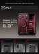 SUPCASE UB Grip Pro iPhone 18 Pro / 17 Pro Hoesje Full Protect MagSafe Burgundy afbeelding 5