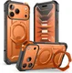 SUPCASE UB Grip iPhone 18 Pro Max / 17 Pro Max Hoesje MagSafe Kickstand Oranje
