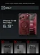 SUPCASE UB Grip iPhone 18 Pro Max / 17 Pro Max Hoesje MagSafe Kickstand Burgundy afbeelding 5
