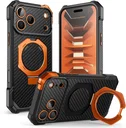 SUPCASE UB Grip iPhone 18 Pro Max / 17 Pro Max Hoesje MagSafe Kickstand Carbon