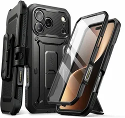 SUPCASE UB Pro Apple iPhone 18 Pro Max Hoesje Full Protect Kickstand Zwart afbeelding