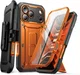 SUPCASE UB Pro iPhone 18 Pro Max / 17 Pro Max Hoesje Full Protect Stand Oranje