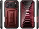 SUPCASE UB Pro iPhone 18 Pro Max / 17 Pro Max Hoesje Full Protect Stand Burgundy afbeelding 10