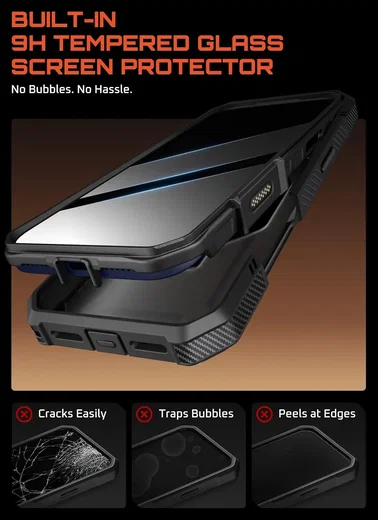 SUPCASE UB Grip Apple iPhone 18 Pro Max Hoesje MagSafe Full Protect Zwart afbeelding 8