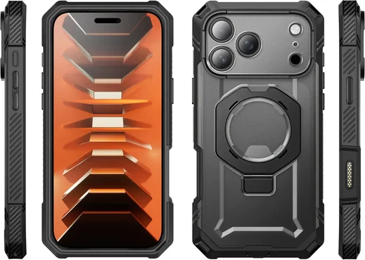 SUPCASE UB Grip Pro iPhone 18 Pro Max / 17 Pro Max Hoesje Full Protect Zwart afbeelding 10