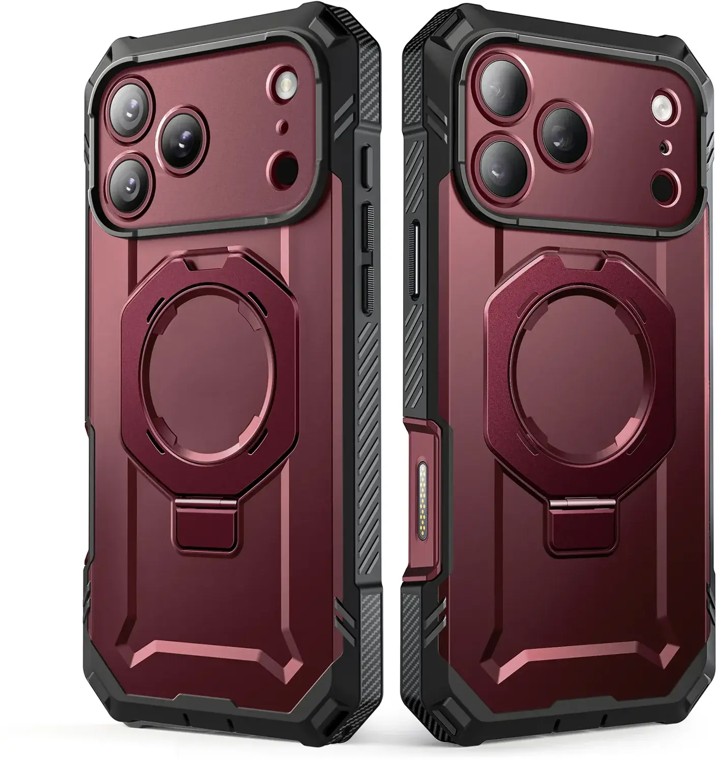 SUPCASE UB Grip Pro iPhone 18 Pro Max / 17 Pro Max Hoesje Full Protect Burgundy afbeelding 11
