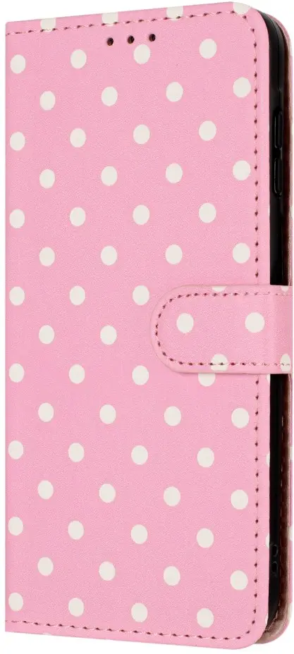 Samsung Galaxy S26 Plus Hoesje Portemonnee Book Case Polka Dot Roze afbeelding 7