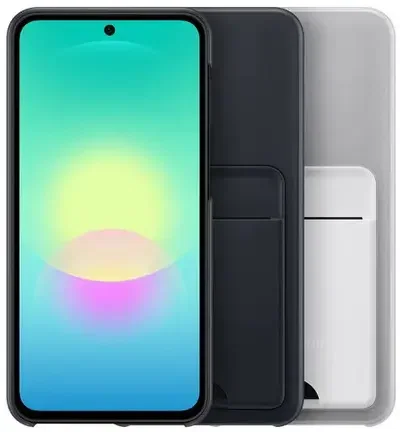 Origineel Samsung Galaxy A27 Hoesje Card Slot Cover Zwart afbeelding 6