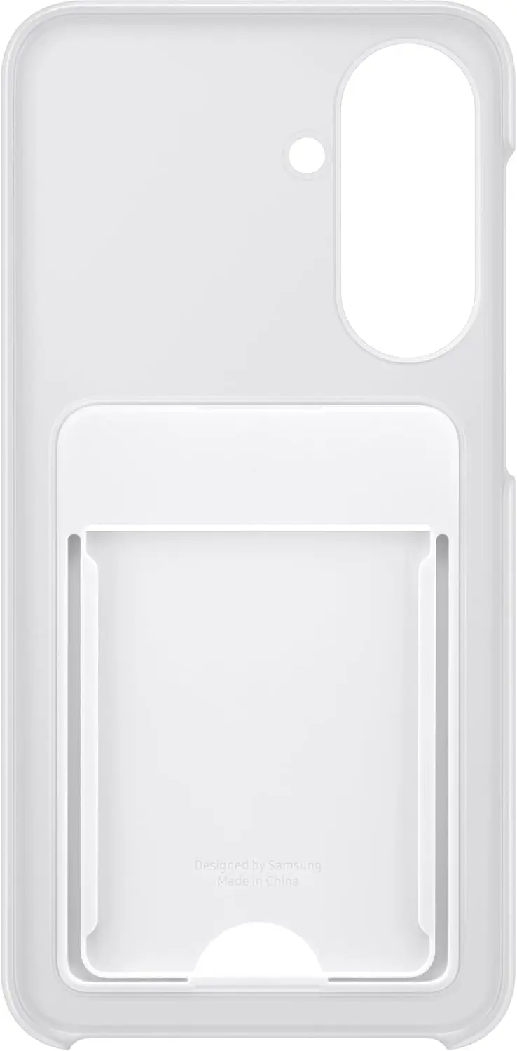 Origineel Samsung Galaxy A27 Hoesje Card Slot Cover Grijs afbeelding 4