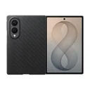 Origineel Samsung Galaxy Z Fold 8 Hoesje Carbon Magnet Back Cover Zwart