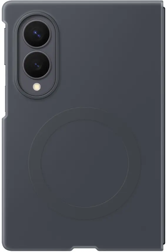 Origineel Samsung Galaxy Z Fold 8 Hoesje Siliconen Magnet Back Cover Zwart afbeelding 3