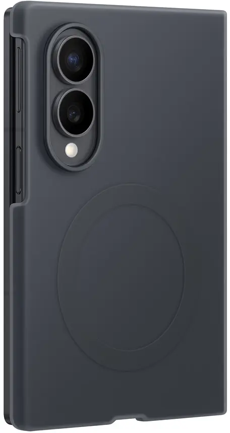 Origineel Samsung Galaxy Z Fold 8 Hoesje Siliconen Magnet Back Cover Zwart afbeelding 2