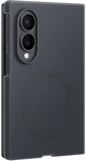 Origineel Samsung Galaxy Z Fold 8 Hoesje Siliconen Magnet Back Cover Zwart afbeelding 2