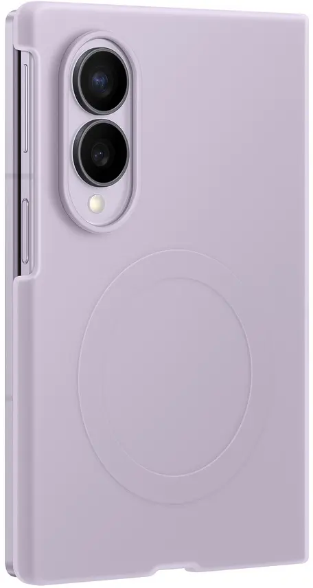 Origineel Samsung Galaxy Z Fold 8 Hoesje Siliconen Magnet Back Cover Violet afbeelding 2