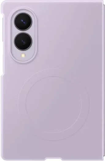 Origineel Samsung Galaxy Z Fold 8 Hoesje Siliconen Magnet Back Cover Violet afbeelding 3