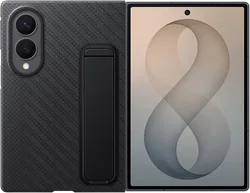 Origineel Samsung Galaxy Z Fold 8 Hoesje Carbon Standing Case Zwart afbeelding
