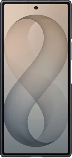 Origineel Samsung Galaxy Z Fold 8 Ultra Hoesje Carbon Magnet Back Cover Zwart afbeelding 2