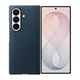Origineel Samsung Galaxy Z Fold 8 Ultra Hoesje Carbon Magnet Back Cover Navy