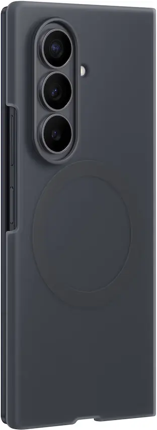 Origineel Samsung Z Fold 8 Ultra Hoesje Siliconen Magnet Back Cover Zwart afbeelding 3