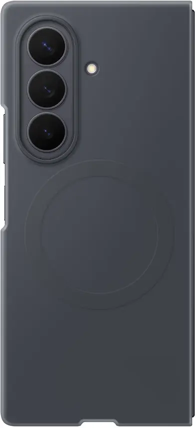 Origineel Samsung Z Fold 8 Ultra Hoesje Siliconen Magnet Back Cover Zwart afbeelding 4