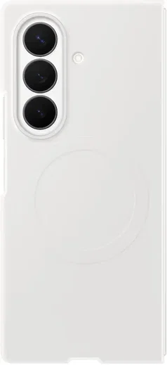 Origineel Samsung Z Fold 8 Ultra Hoesje Siliconen Magnet Back Cover Wit afbeelding 4
