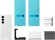 Origineel Samsung Z Fold 8 Ultra Hoesje Siliconen Magnet Back Cover Wit afbeelding 6
