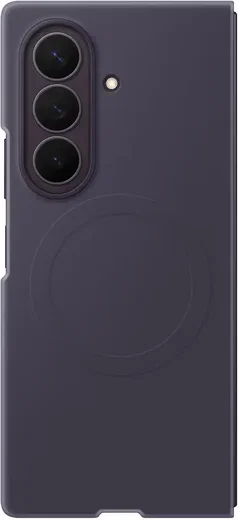 Origineel Samsung Z Fold 8 Ultra Hoesje Siliconen Magnet Back Cover Violet afbeelding 4