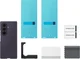 Origineel Samsung Z Fold 8 Ultra Hoesje Siliconen Magnet Back Cover Violet afbeelding 6