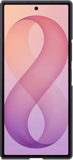 Origineel Samsung Z Fold 8 Ultra Hoesje Siliconen Magnet Back Cover Violet afbeelding 3