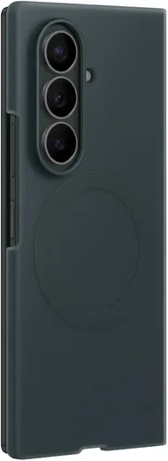 Origineel Samsung Z Fold 8 Ultra Hoesje Siliconen Magnet Back Cover Groen afbeelding 3
