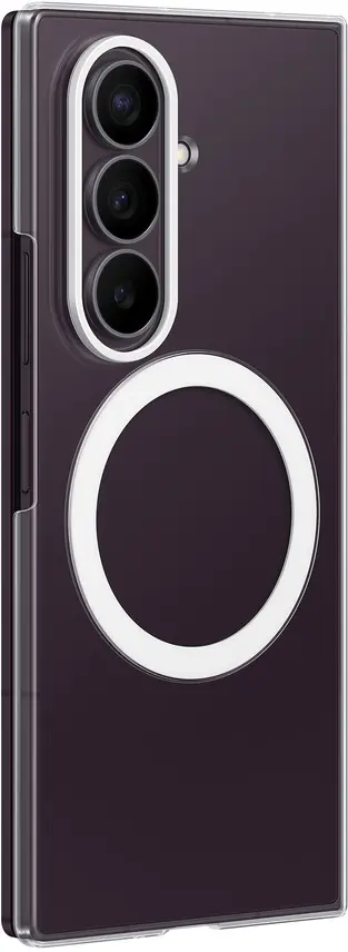 Origineel Samsung Galaxy Z Fold 8 Ultra Hoesje Clear Magnet Case Transparant afbeelding 4