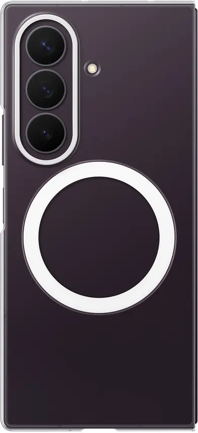 Origineel Samsung Galaxy Z Fold 8 Ultra Hoesje Clear Magnet Case Transparant afbeelding 2