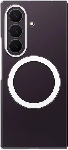 Origineel Samsung Galaxy Z Fold 8 Ultra Hoesje Clear Magnet Case Transparant afbeelding 2