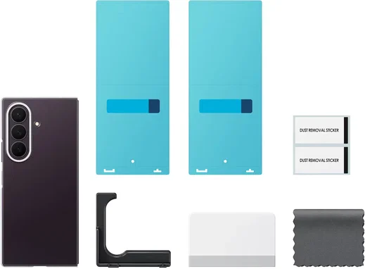 Origineel Samsung Galaxy Z Fold 8 Ultra Hoesje Clear Case Transparant afbeelding 5