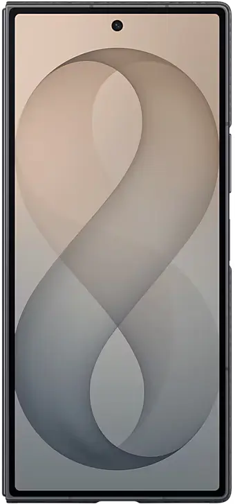 Origineel Samsung Galaxy Z Fold 8 Ultra Hoesje Carbon Standing Case Zwart afbeelding 5