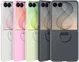 Origineel Samsung Galaxy Z Flip 8 Hoesje Magnetic Ring Case Siliconen Violet afbeelding 6