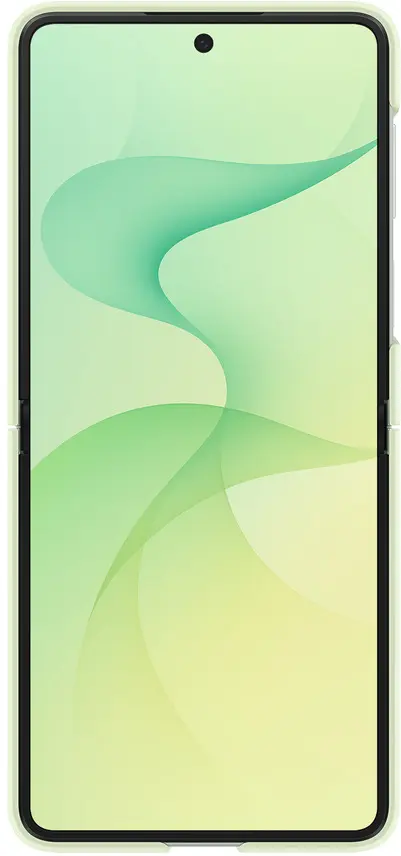Origineel Samsung Galaxy Z Flip 8 Hoesje Magnetic Ring Case Siliconen Groen afbeelding 2