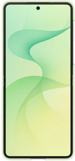 Origineel Samsung Galaxy Z Flip 8 Hoesje Magnetic Ring Case Siliconen Groen afbeelding 2