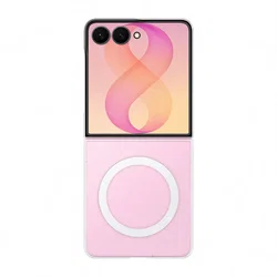 Origineel Samsung Galaxy Z Flip 8 Hoesje Clear Magnet Case Transparant afbeelding