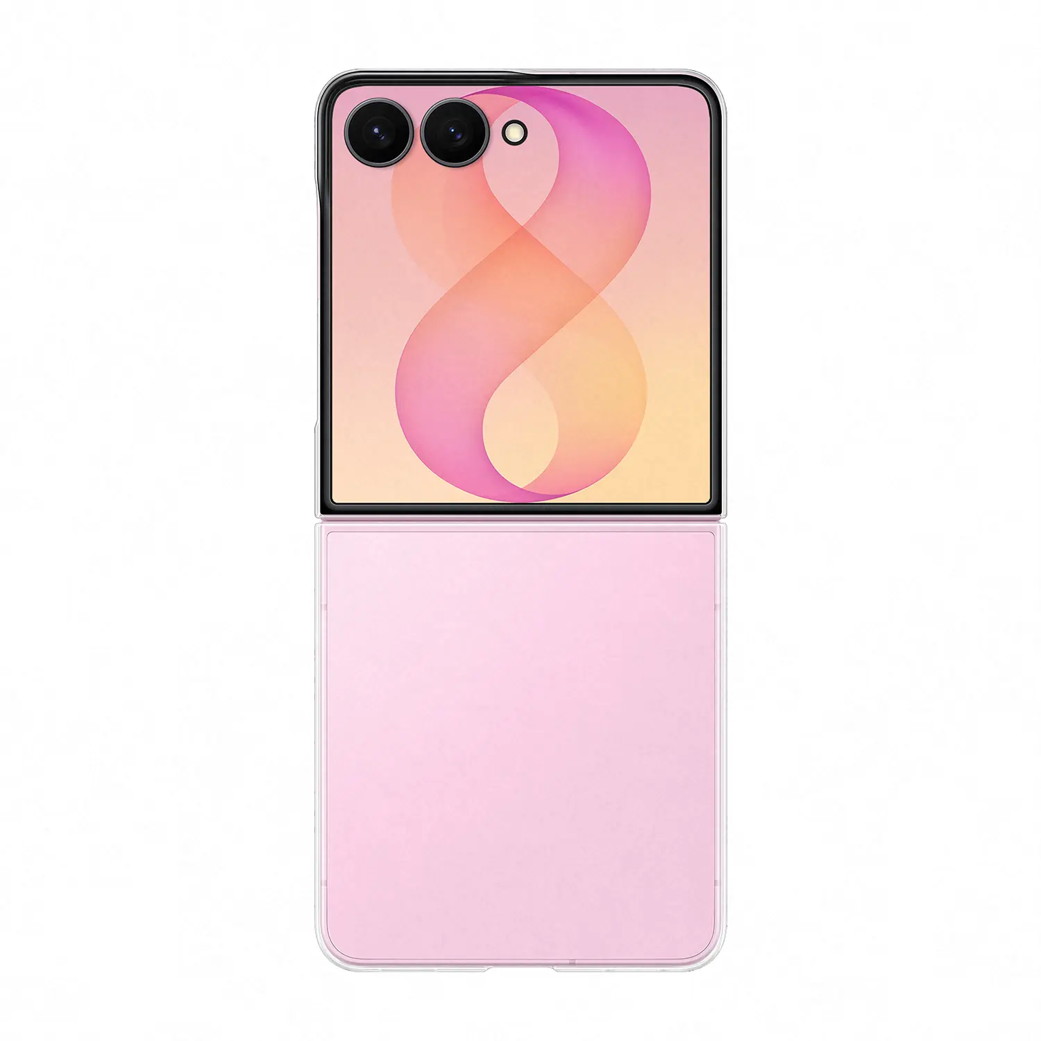 Origineel Samsung Galaxy Z Flip 8 Hoesje Clear Case Transparant afbeelding 1