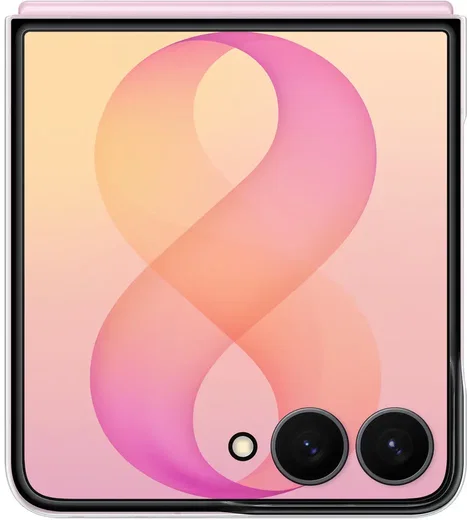 Origineel Samsung Galaxy Z Flip 8 Hoesje Clear Case Transparant afbeelding 4