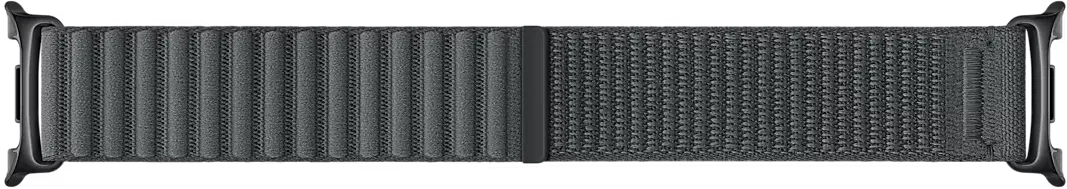 Origineel Samsung Galaxy Watch 9 Bandje Fabric (M/L) Zwart afbeelding 1